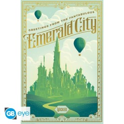 Poster - Rolled and shrink-wrapped - Wicked - Emerald City