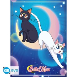 Poster - Pack de 2 - Sailor Moon - Sailor Moon & chats