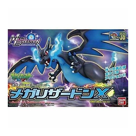 Maquette - Pokepla - Pokemon - Méga-Dracaufeu X