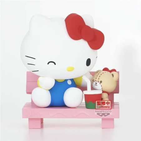 Static Figure - Sanrio - Nakayoshi Memories - Kitty White