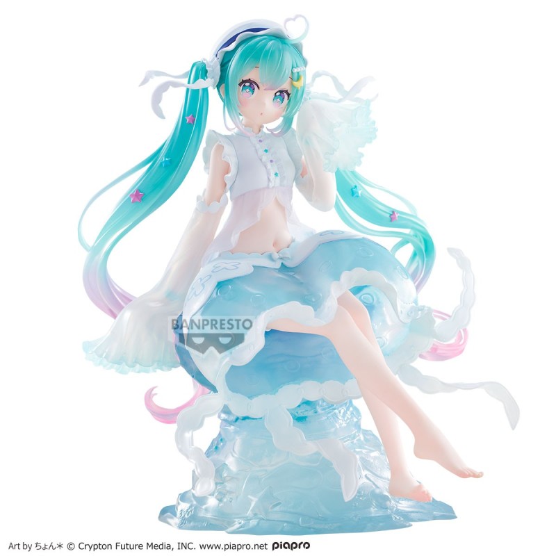 Static Figure - Banpresto Evolve - Vocaloïd - Jellyfish - Hatsune Miku