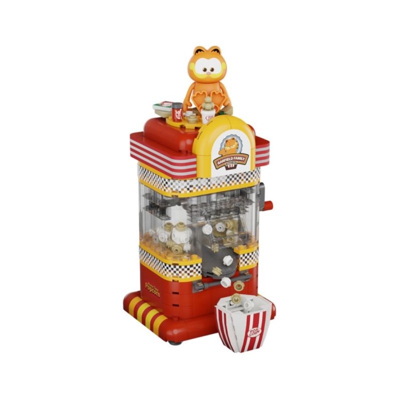 Construction kit - Garfield - Popcorn machine