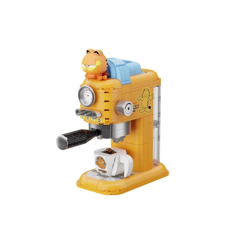 Construction kit - Garfield - Coffee machine