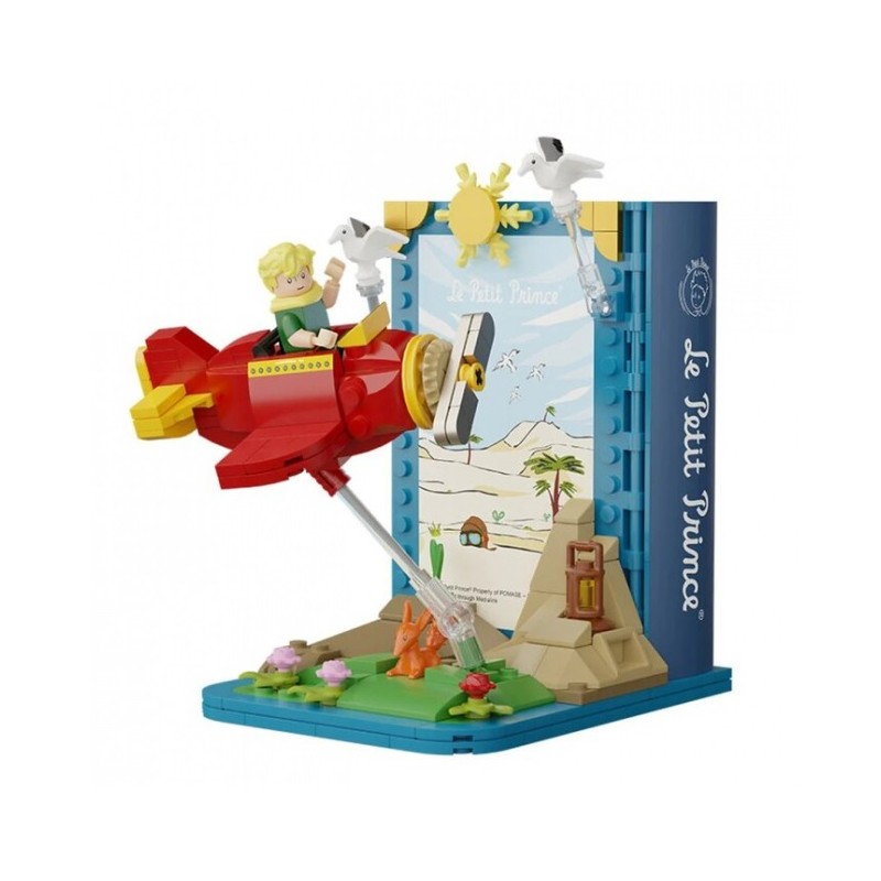 Construction kit - The Little Prince - Bookend airplane