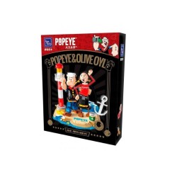 Set de construction - Popeye - Popeye with Olive Oyl