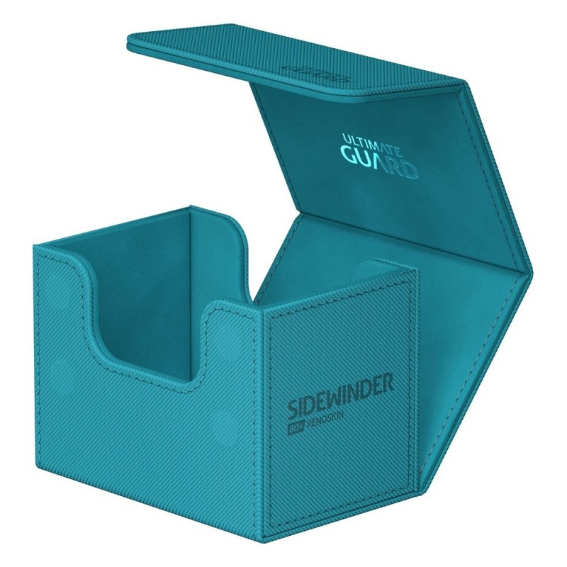 Boîte pour cartes - SideWinder 80+ - Bleu Pétrole - XenoSkin