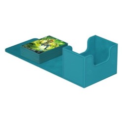 Boîte pour cartes - SideWinder 80+ - Bleu Pétrole - XenoSkin