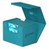 Boîte pour cartes - SideWinder 80+ - Bleu Pétrole - XenoSkin