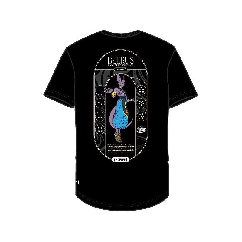 T-shirt - Dragon Ball - Beerus, Dieu de la Destruction 