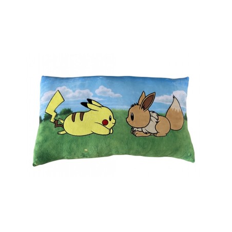 Cushion - Pokemon - Pikachu & Eevee