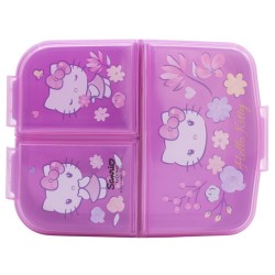 Lunch Box - Multi-compartment - Sanrio - Kitty White