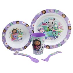 Set de vaisselle - Gabby Chat - Personnages