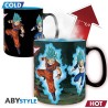 Mug - Thermo-réactif - Dragon Ball - Saiyans vs Black