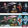 Mug - Thermo-réactif - Dragon Ball - Saiyans vs Black
