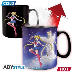Mug - Thermo-réactif - Sailor Moon - Sailor & Chibi