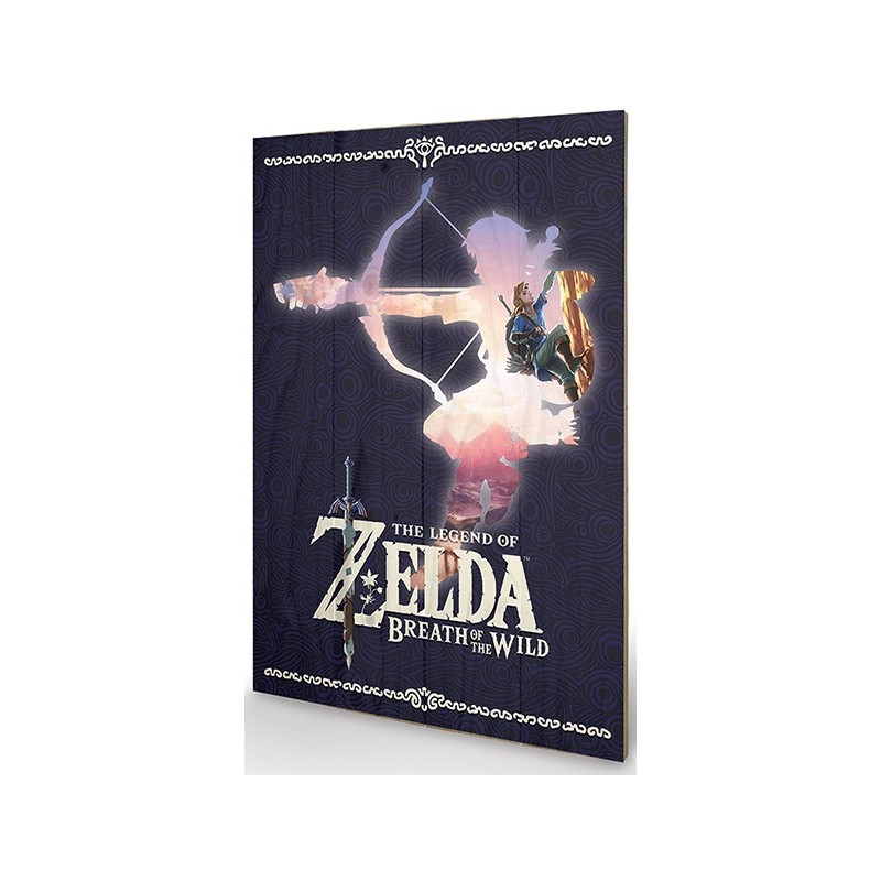 Tableau - Toile - Zelda - Silhouette