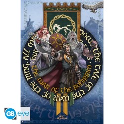 Poster - Rolled and shrink-wrapped - Lord of the Rings - Characters