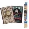 Poster - Set of 2 - One Piece - Wanted Brook & Franky