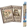 Poster - Pack de 2 - One Piece - Wanted Chopper & Usopp