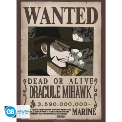 Poster - Pack de 2 - One Piece - Wanted Mihawk & Crocodile
