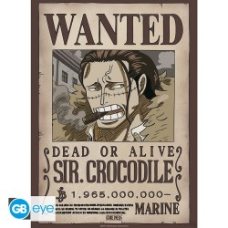 Poster - Pack de 2 - One Piece - Wanted Mihawk & Crocodile