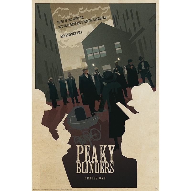 Poster - Rolled and shrink-wrapped - Peaky Blinders - Fight if you want to