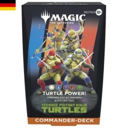 Trading Cards - Commander Deck - Magic The Gathering - Commander Deck - Teenage Mutant Ninja Turtles