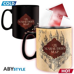 Mug - Thermo-réactif - Harry Potter - Carte du Maraudeur