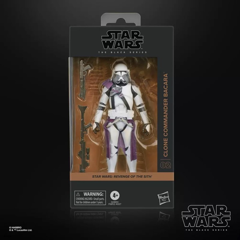 Figurine articulée - The Black Series - Star Wars - Commandant Clone Bacara