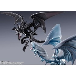 Figurine articulée - S.H.MonsterArts - Yu-Gi-Oh! - Dragon Noir aux Yeux Rouges