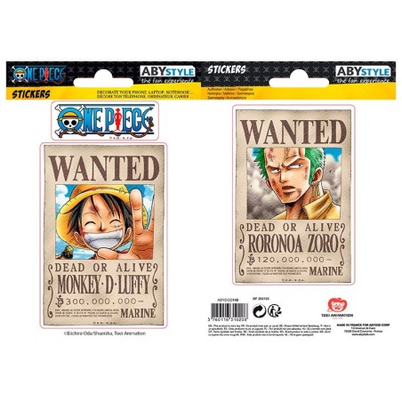 Sticker - Stickers - One Piece - Luffy & Zoro