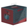 Deck Box - Magic The Gathering - SideWinder 100+ - Seigaiha (Dark Blue / Dark Red)