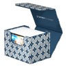 Deck Box - Magic The Gathering - SideWinder 100+ - Kikko (White / Blue)