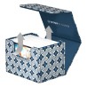 Deck Box - Magic The Gathering - SideWinder 100+ - Kikko (White / Blue)