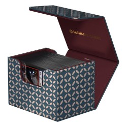 Deck Box - Magic The Gathering - SideWinder 100+ - Shippou (Blue / Dark Red)