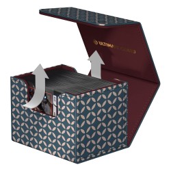 Deck Box - Magic The Gathering - SideWinder 100+ - Shippou (Blue / Dark Red)