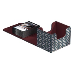 Boîte pour cartes - Magic The Gathering - SideWinder 100+ - Shippou (Bleu / Rouge Foncé)