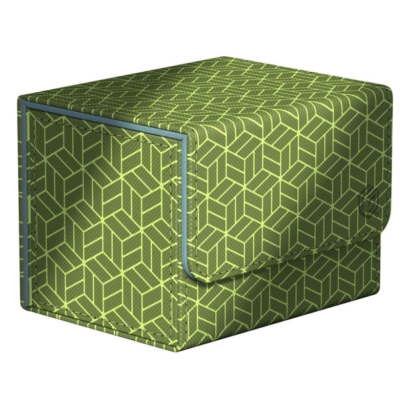 Boîte pour cartes - Magic The Gathering - SideWinder 100+ - Ajiro (Vert / Bleu clair)