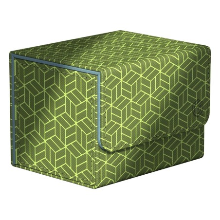 Boîte pour cartes - Magic The Gathering - SideWinder 100+ - Ajiro (Vert / Bleu clair)