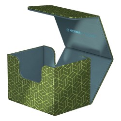 Boîte pour cartes - Magic The Gathering - SideWinder 100+ - Ajiro (Vert / Bleu clair)