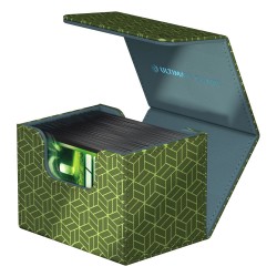 Boîte pour cartes - Magic The Gathering - SideWinder 100+ - Ajiro (Vert / Bleu clair)
