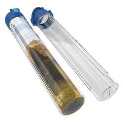 Mat Tube - MatPod - Transparent/Blue