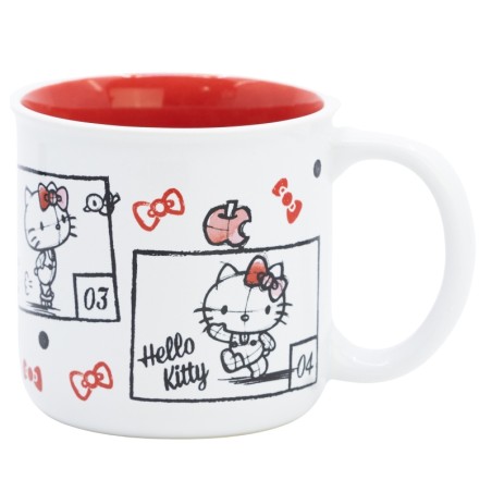 Mug - Mug(s) - Sanrio - Doodle - Kitty White