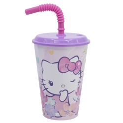 Verre - Sanrio - Flower - Kitty White