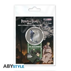 Autocollant - Stickers - L'Attaque des Titans - Livaï Ackerman