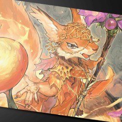 Play mat - Magic The Gathering - Hazel of the Rootbloom