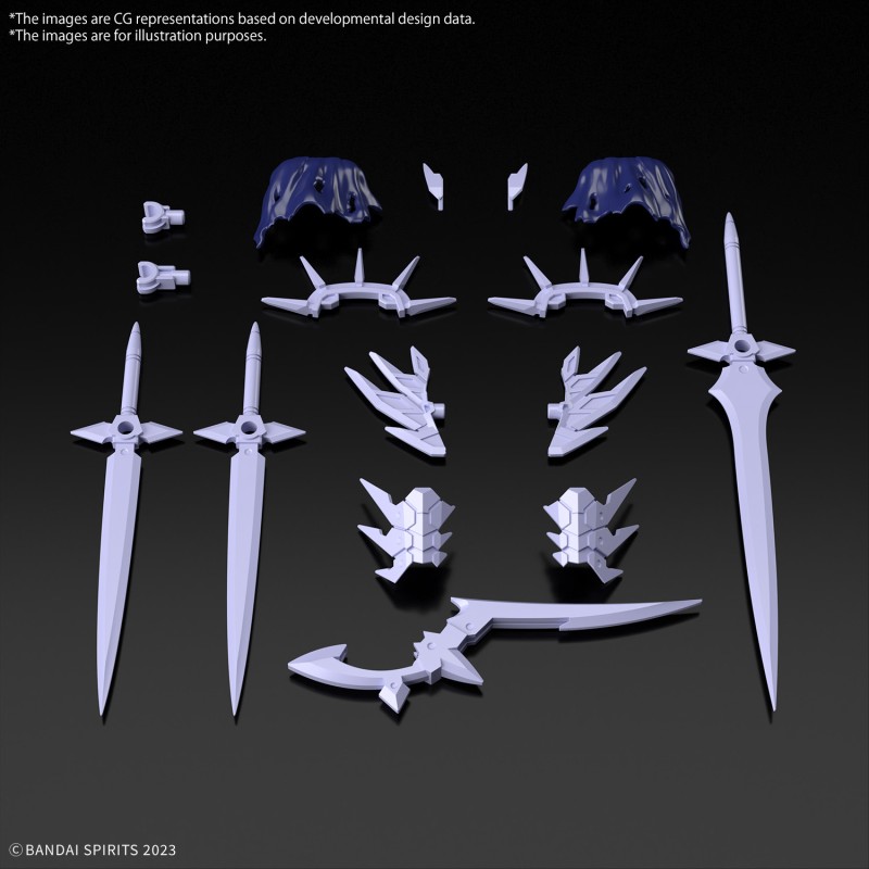 Model accessories - 30 Minutes Fantasy - Class Up Armor - Liber Assassin Slash