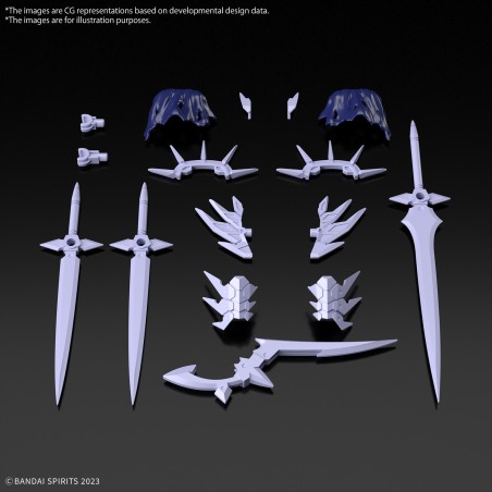 Model accessories - 30 Minutes Fantasy - Class Up Armor - Liber Assassin Slash