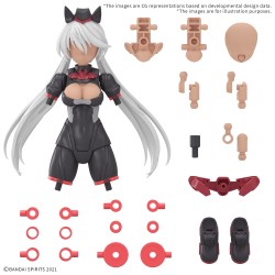 Accessoire Maquettes - 30 Minutes Sisters - Option Parts Set (18) - Sergeant Costume (Color C)