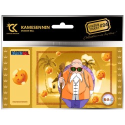 Ticket de collection - Golden Tickets Black Edition - Dragon Ball - Tortue Géniale